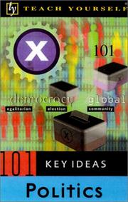 Cover of: Teach Yourself 101 Key Ideas: Politics