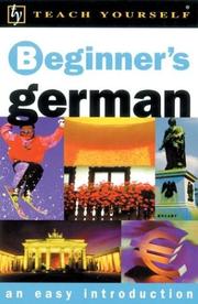 Cover of: Teach Yourself Beginner's German