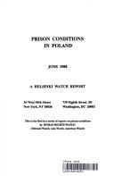 Cover of: Prison conditions in Poland