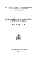 Cover of: Romancero granadino de tradición oral