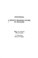 Cover of: Indonesia, a select reading guide in English