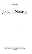 Cover of: Johann Nestroy