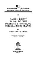 Raison d'Etat, raison de Dieu by Jean-François Drèze