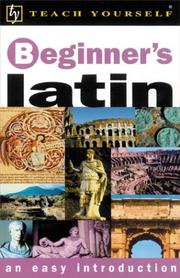 Cover of: Teach Yourself Beginner's Latin by George Sharpley, George Sharpley