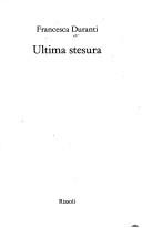 Cover of: Ultima stesura