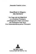 Gewissheit im Wagnis des Denkens by Alexander Fr Lohner