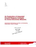 Cover of: An Exploration of integrated ground weapons concepts for armor/anti-armor missions