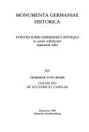 Cover of: Collectio de ecclesiis et capellis by Hincmar Archbishop of Reims