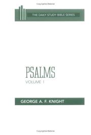Psalms by George Angus Fulton Knight