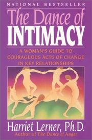 The Dance of Intimacy by Harriet Goldhor Lerner