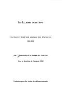 Cover of: Les Lauriers incertains by par l'Observatoire de la stratégie des Etats-Unis ; sous la direction de François Géré.