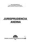 Cover of: Jurisprudencia andina