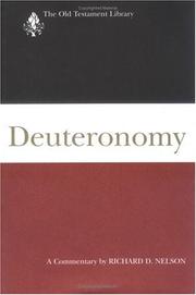 Deuteronomy by Richard D. Nelson