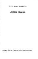 Cover of: Arator-Studien by Johannes Schwind