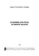 Cover of: Economía política do monte galego