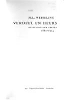 Cover of: Verdeel en heers: de deling van Afrika, 1880-1914
