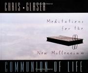 Cover of: Communion of life: meditations for the new millennium