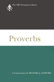 Cover of: Proverbs: a commentary