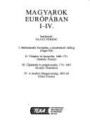 Cover of: Magyarok Európában by Ferenc Glatz