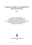 Cover of: Forschungen zur schwäbischen Geschichte