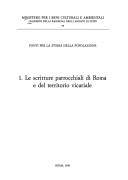 Cover of: Fonti per la storia della popolazione.