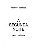 Cover of: A segunda noite: 1975, diário