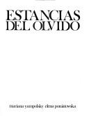 Cover of: Estancias del olvido
