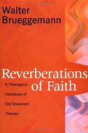 Cover of: Reverberations of Faith: A Theological Handbook of Old Testament Themes