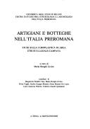Artigiani e botteghe nell'Italia preromana by Maria Bonghi Jovino