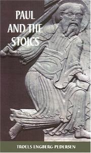 Cover of: Paul and the Stoics