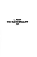 Cover of: La nueva constitución venezolana, 1961 by Ambrosio Oropeza