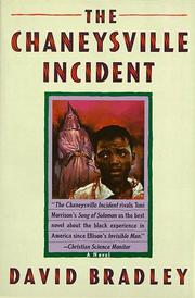 Cover of: The Chaneysville Incident by David Bradley