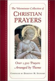 Cover of: The Westminster Collection of Christian Prayer by Dorothy M. Stewart