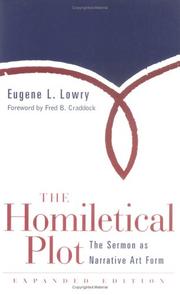 The homiletical plot by Eugene L. Lowry