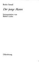 Cover of: Botho Strauss, Der junge Mann: Interpretation