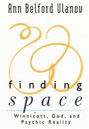 Cover of: Finding space by Ann Belford Ulanov