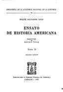 Saggio di storia americana by Filippo Salvadore Gilii