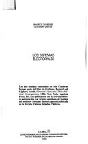Cover of: Los sistemas electorales by Maurice Duverger