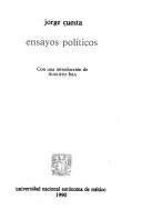 Cover of: Ensayos políticos
