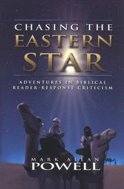 Cover of: Chasing the eastern star: adventures in biblical reader-response criticism