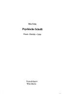 Cover of: Psychische Schrift by Rike Felka