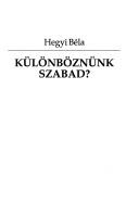 Cover of: Különböznünk szabad?