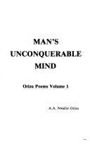 Cover of: Man's unconquerable mind