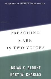 Cover of: Preaching Mark in Two Voices