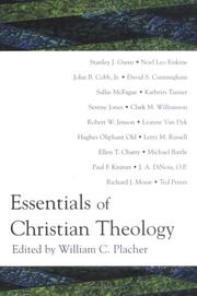 Cover of: Essentials of Christian Theology