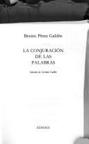 Cover of: La conjuración de las palabras