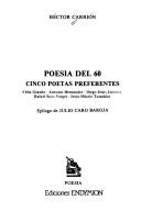 Cover of: Poesía del 60: cinco poetas preferentes
