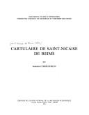 Cartulaire de Saint-Nicaise de Reims by Saint-Nicaise de Reims (Abbey)