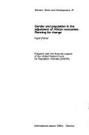 Cover of: Gender and population in the adjustment of African economies: planning for change
