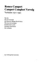 Cover of: Campert compleet vervolg: verhalen 1971-1991